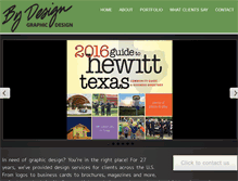 Tablet Screenshot of bydesignwaco.com